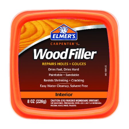 Elmers Carpenter's Light Brown Wood Filler 8 oz E848D12